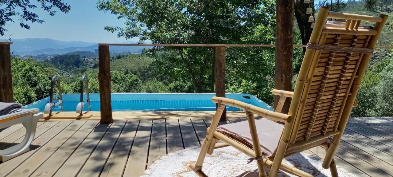 Bell-Tenten Quinta Pomar Do Pontido Cabeceiras de Basto Dış mekan fotoğraf